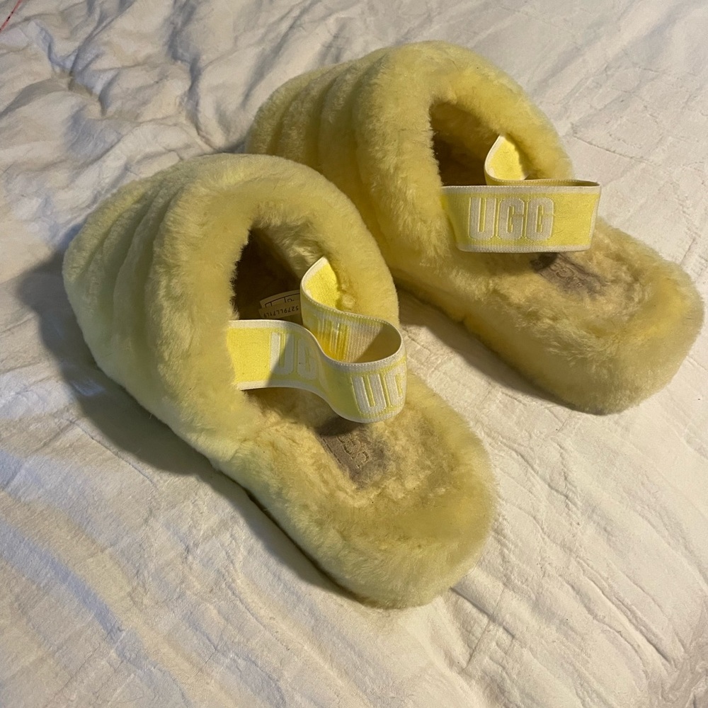 UGG Fluff Yeah slide sandal- 10